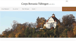 Desktop Screenshot of corps-borussia.de